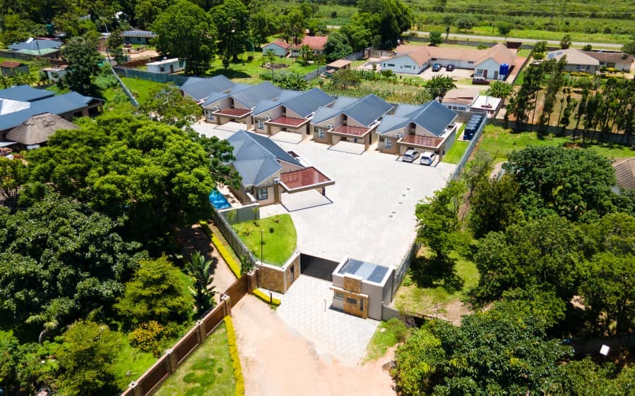 Modern infrastructure meeting contemporary architecture.